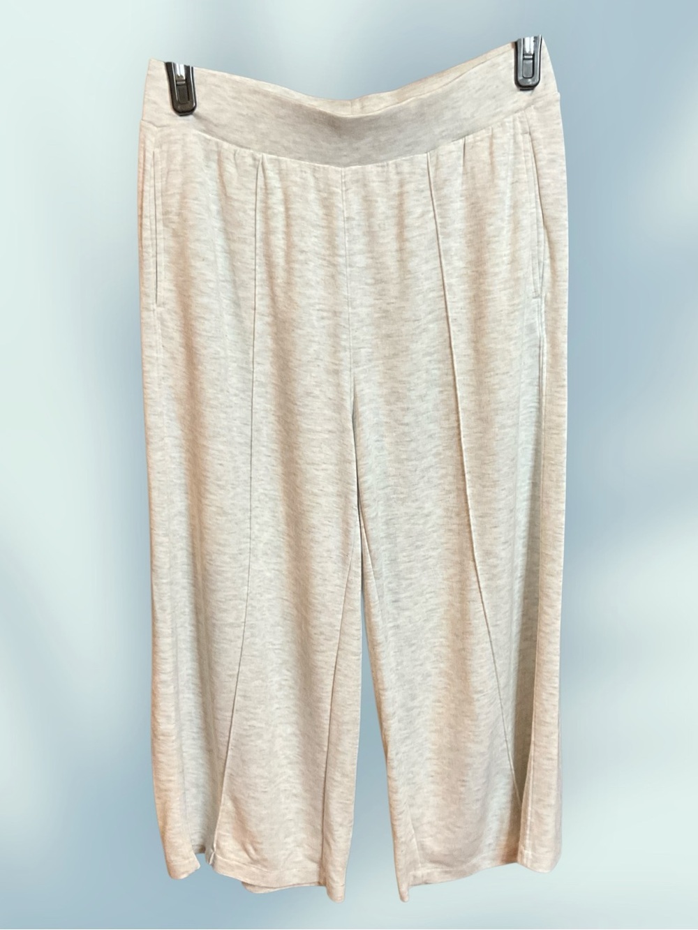 Danskin Heathered Gray Wide Leg Lounge Set - Picture 5 of 9